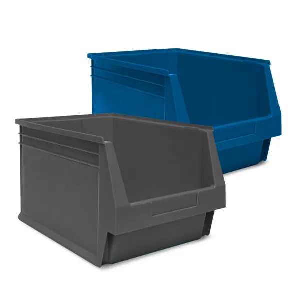 Pack 6 Stapelbare Sichtlagerkästen Nr. 60