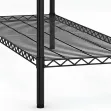 Schwarzes Gittertablett