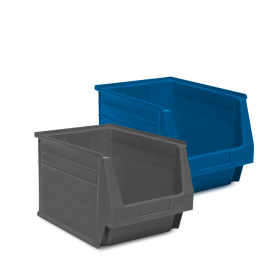 Pack 8 Stapelbare Sichtlagerkästen Nr. 55