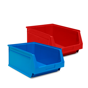 Pack 8 Stapelbare Sichtlagerkästen Nr. 56