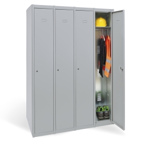 Spinde LockerPro – 1 Tür, 4 Spindkörper