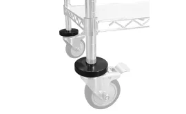 Gummi-Schutzvorrichtung für Rollen